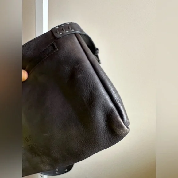 NWT We The Free Calla Sling Black Soft Leather Crossbody Black